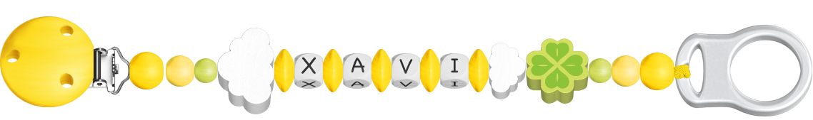 personalisierte Schnullerkette