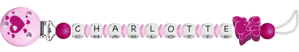 personalisierte Schnullerkette