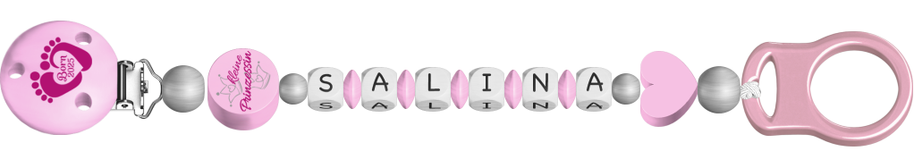 personalisierte Schnullerkette