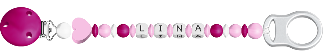 personalisierte Schnullerkette