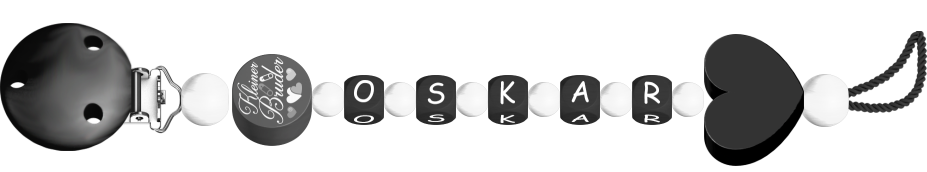 personalisierte Schnullerkette