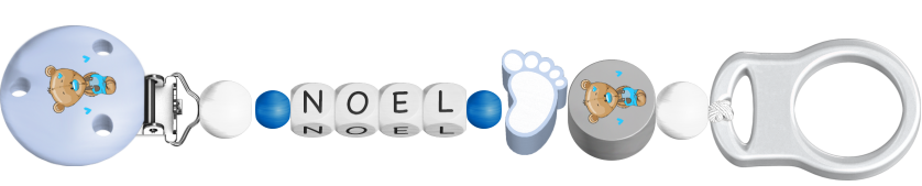 personalisierte Schnullerkette