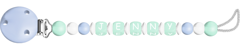 personalisierte Schnullerkette