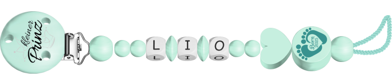 personalisierte Schnullerkette