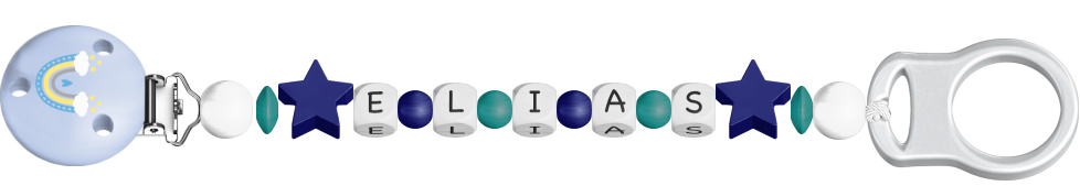 personalisierte Schnullerkette