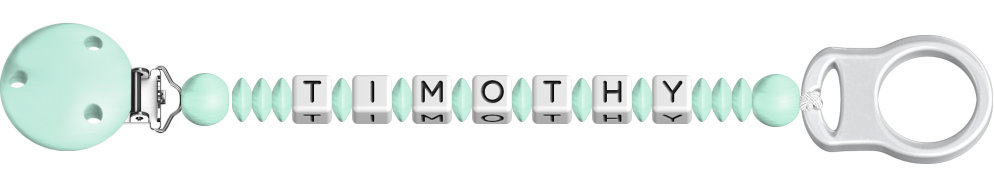 personalisierte Schnullerkette