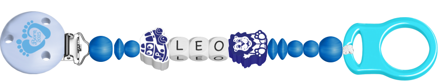 personalisierte Schnullerkette