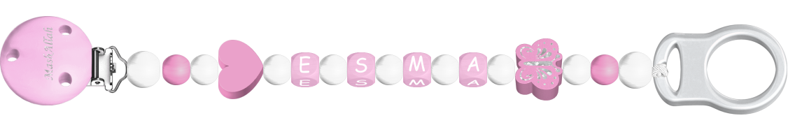 personalisierte Schnullerkette