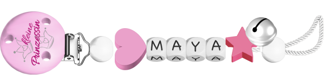 personalisierte Schnullerkette