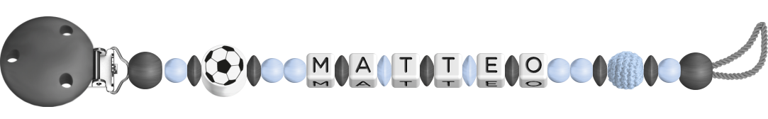 personalisierte Schnullerkette