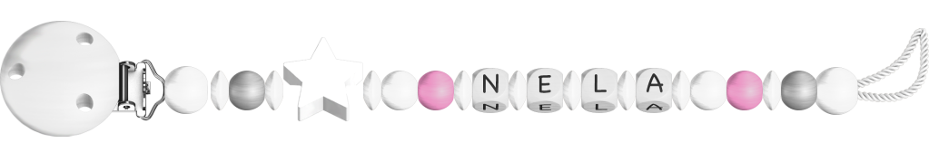 personalisierte Schnullerkette