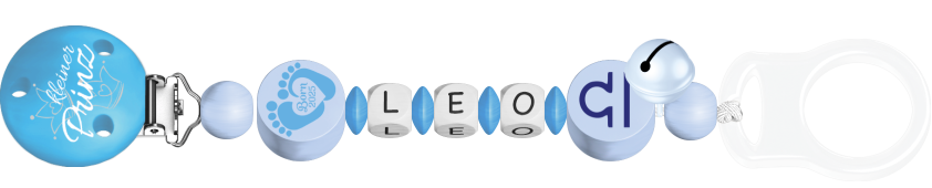 personalisierte Schnullerkette