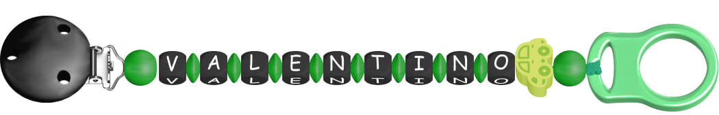 personalisierte Schnullerkette