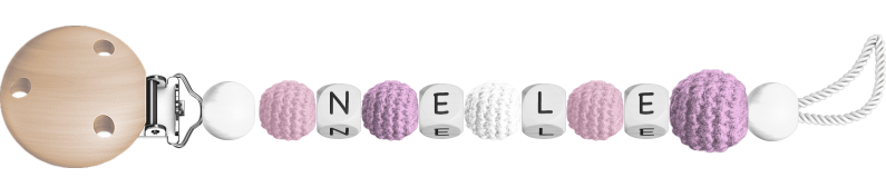 personalisierte Schnullerkette