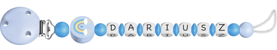 personalisierte Schnullerkette