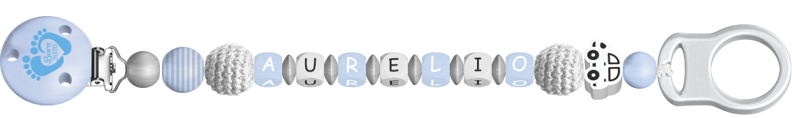 personalisierte Schnullerkette