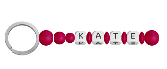 personalisierte Schnullerkette