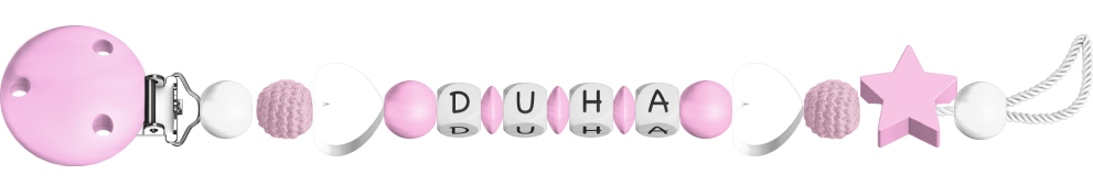 personalisierte Schnullerkette
