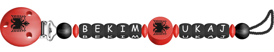 personalisierte Schnullerkette